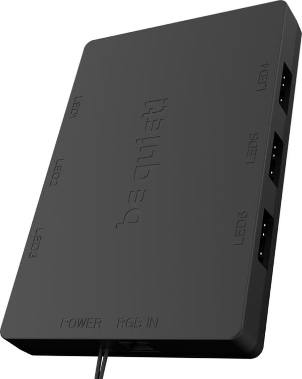 Be Quiet! Light Wings PWM-viftepakke, 120 mm, 3-pakning