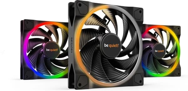 Be Quiet! Light Wings PWM-viftepakke, 140 mm, 3-pakning