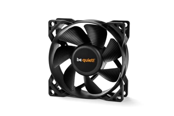 be quiet! PURE WINGS 2 PWM, 80 mm Sort