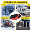 Miniatyrbild 3 av 11: 2KW 12V fordonsparkeringsvärmaresats, högeffektiv dieselluftvärmare, låg energiförbrukning, intelligent LCD-kontroll