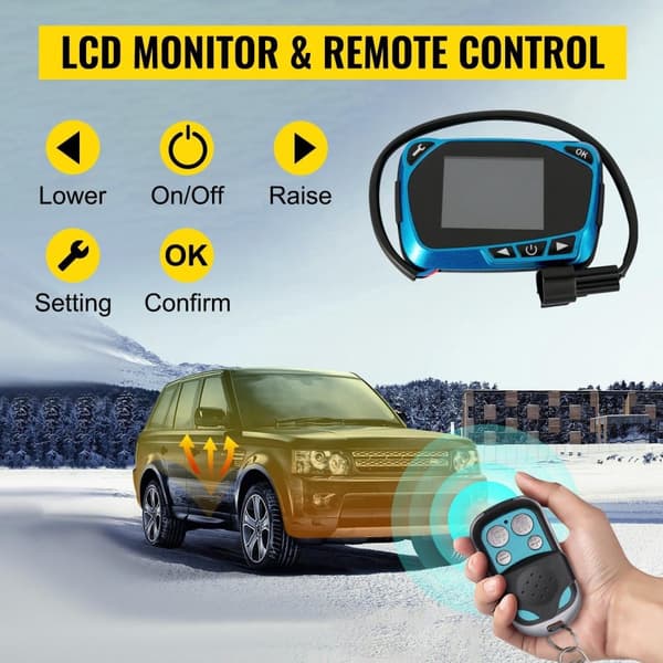 12V 2KW effektiv dieselluftvärmare med LCD/fjärrkontroll, låg energiförbrukning