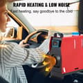 Miniatyrbild 3 av 11: 8KW 12V allt-i-ett bilparkeringsvärmare, dieselluftvärmare med LCD/fjärrkontroll, energibesparande, snabb uppvärmning, lågt ljud