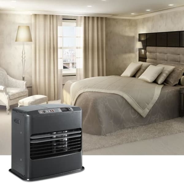 Tecno Air System 4600, Kylare, Golv, Grå, LCD, knappar, 4600 W
