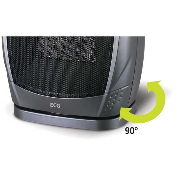 EKG KT 10, 1,46 m, Golv, Svart, 1500 W, 750 W, 50 dB