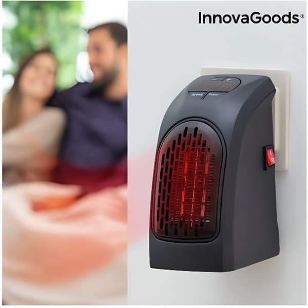 InnovaGoods 400W termokeramisk värmare på Heatpod-uttaget - InnovaGoods