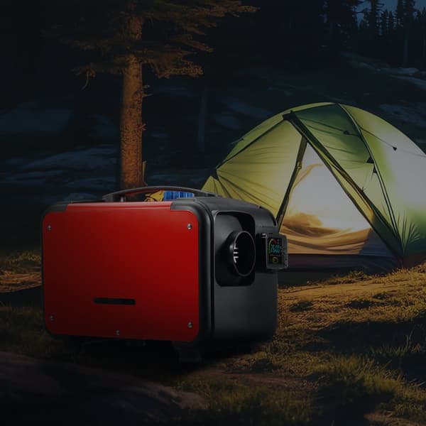 Sunster 8KW Dieselvärmare 230V, 12V/24V, med Bluetooth-anslutning, LCD och fjärrkontroll,  Effektiv Värme, Låg Ljudnivå, WEBASTO