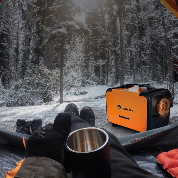 Sunster 8KW diesellämmitin 230V, 12V / 24V, Bluetooth-yhteydellä, LCD ja kaukosäädin, tehokas lämmitys, hiljainen, WEBASTO