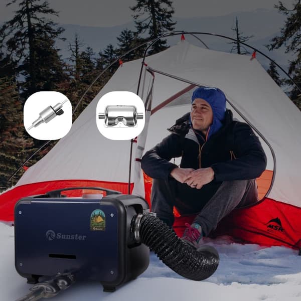 Sunster 8KW diesellämmitin 230V, 12V / 24V, Bluetooth-yhteydellä, LCD ja kaukosäädin, tehokas lämmitys, hiljainen, WEBASTO