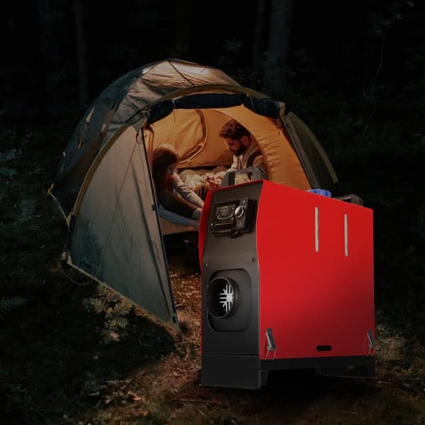 Sunster 8KW Dieselvärmare 12V/24V, med Bluetooth-anslutning, LCD och fjärrkontroll, Effektiv Värme, Låg Ljudnivå, WEBASTO