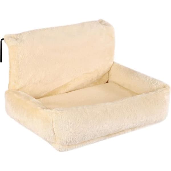 Lionto Värmebädd för Katter med Mjuk Fleeceöverdrag, Beige