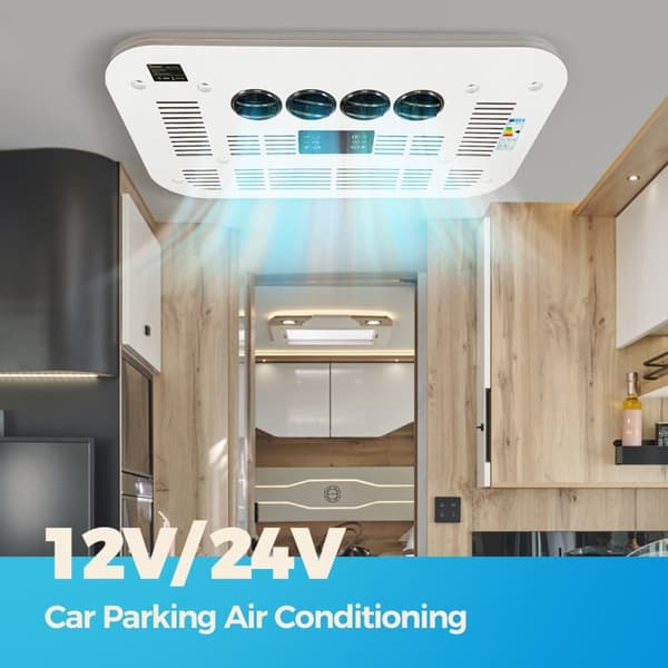 Sunster 24V Luftkonditionering för Lastbil & Husbil – Tyst & Energieffektiv Klimatanläggning / Aircondition Husbil