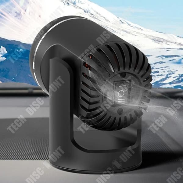 TD® 12v högeffekts bärbar bilvärmare, bilframruta avimning och avfrostning, vinteruppvärmning