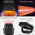 Miniatyrbild 3 av 4: INN Portable Car Defroster 12v Fast Defroster Bilvärmare Snabb Defroster Snabb Defroster för vintervindrutan