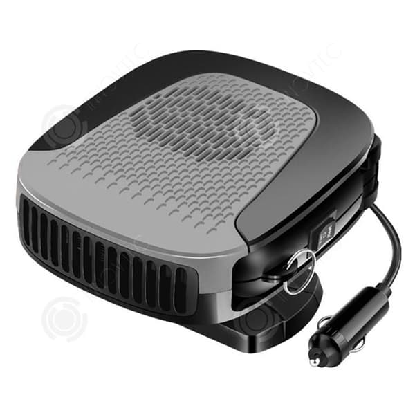INN Bilvärmare 150W 15x13x8,5cm elektrisk värmare avfrosta och eliminera imma justerbar genom rotation snabb uppvärmning