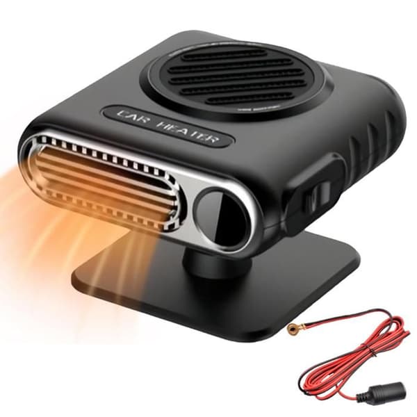 Defroster och deimger - TD® - 150W - 12V - 360° rotation - Svart och röd färg