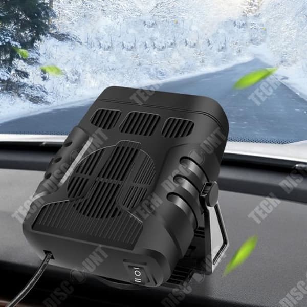 TD® Car Deimger 120W 12V Bil Deimger för bilavfrostning och avimning