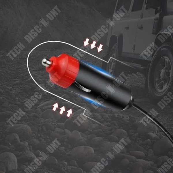 TD® Car Deimger 120W 12V Bil Deimger för bilavfrostning och avimning