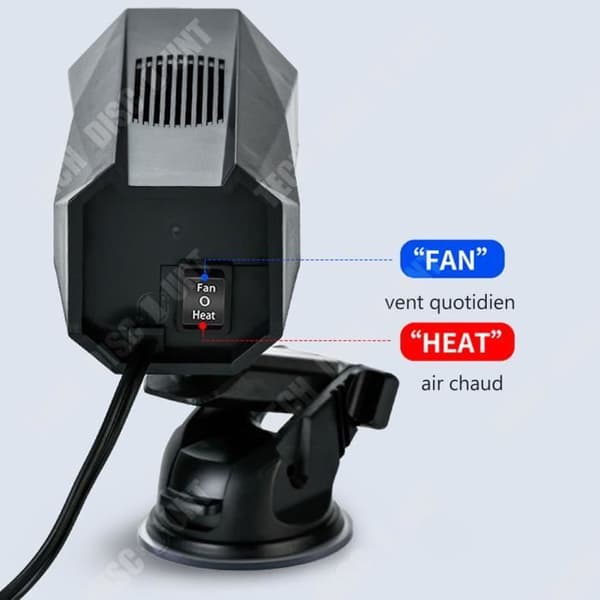 TD® Bilvärmare Bilvärmare Glasavfrostning Snöavskiljare Bilvärmare 12V