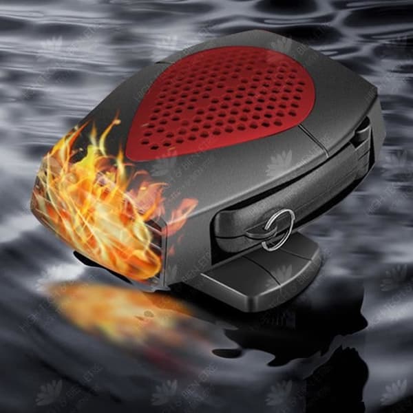 HTBE® Bildefroster bil portabel 12v bilvärmare bilvärmare snöavimmare avimmare vintervärme