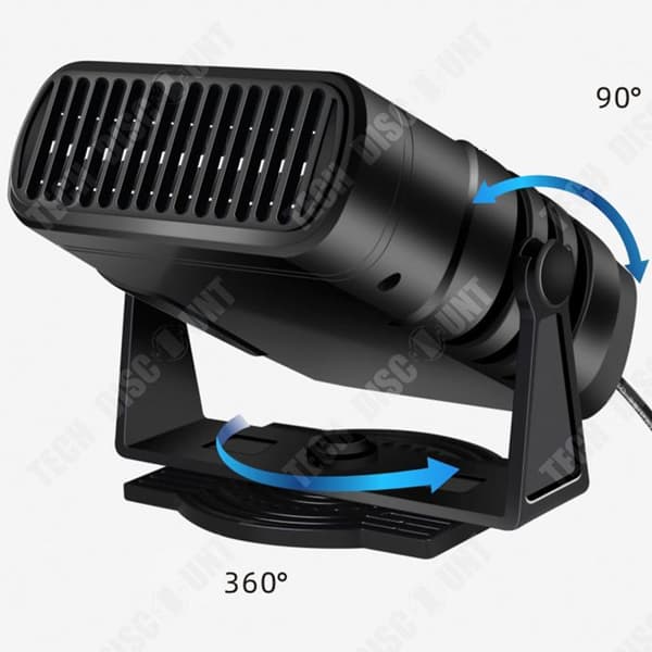 TD® bilavfuktare Avfrostning Lågt ljud 360 graders rotation Lämplig 12*72*10 Cm