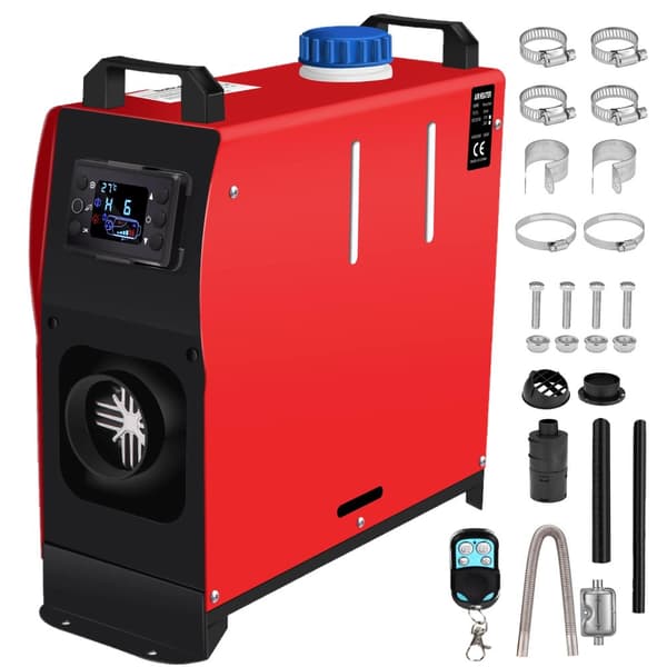 Dieselilma lämmittimen, 5 kW teho, 12V ja 24V jänniteyhteensopivuus,5kw