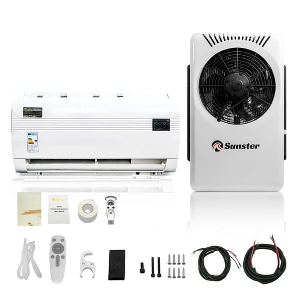 Sunster 12/24V Luftkonditionering för Lastbil & Husbil – Tyst & Energieffektiv Klimatanläggning / Aircondition Husbil