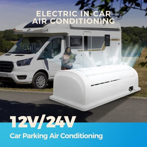 Sunster 12/24V Luftkonditionering för Lastbil & Husbil – Tyst & Energieffektiv Klimatanläggning / Aircondition Husbil
