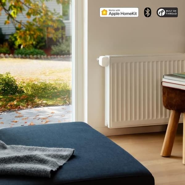 Eve Thermo Apple Home Set om 4 - Intelligent Radiatortermostat med LED-display