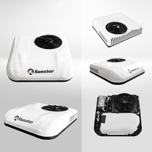 Sunster 12V RV A/C Luftkonditionering för Lastbil & Husbil – Tyst & Energieffektiv Klimatanläggning