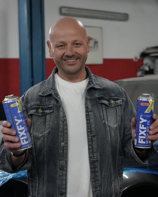 FIXFY 3in1 500ml ilmastointilaitteen täyttösarja - 2x ISO PURKKI + R134a-letku