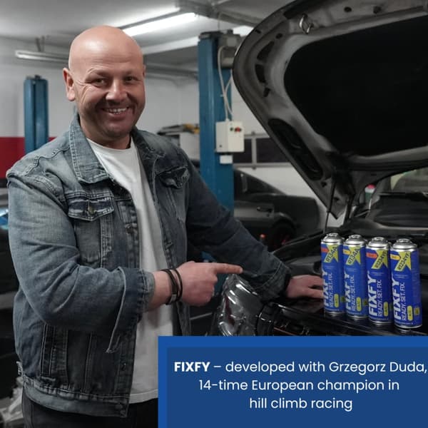 FIXFY 2in1 500ml ilmastointilaitteen täyttösarja - ISO KANSSA + letku + R1234yf-sovitin