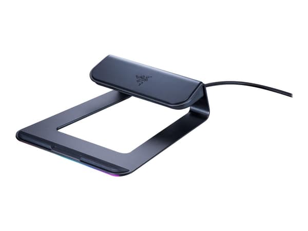 Razer - Ställ för bärbar dator - med 3-ports USB-hubb - 15" - för Blade 15, 15 Advanced, 15 Base, Stealth, Stealth 13, Stealth 13.3 Svart