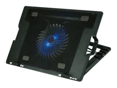 VAKOSS - Vifte for notebook - 17" - 130 mm - svart