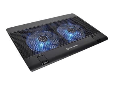 Thermaltake Massive 14² - Vifte for bærbar PC - med 2-ports USB-hub - 140 mm - svart