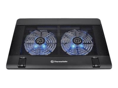 Thermaltake Massive 14² - Vifte for bærbar PC - med 2-ports USB-hub - 140 mm - svart