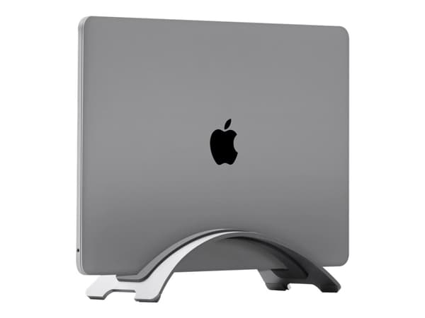 TwelveSouth BookArc, Kannettavan tietokoneen teline, Hopea, 33 cm (13"), 91,4 mm, 55,8 mm, 214,8 mm