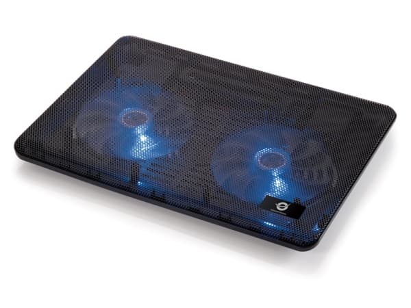 Conceptronic CNBCOOLPAD2F - Notebookkjølepute - 15.6"