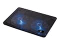 Miniatyrbilde 1 av 5: Conceptronic CNBCOOLPAD2F - Notebookkjølepute - 15.6"