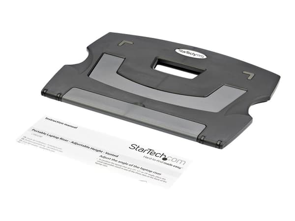 StarTech.com LTRISERP, Kannettavan tietokoneen teline, Musta, Muovi, 22,9 cm (9"), 33 cm (13"), TAA, REACH, CE