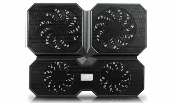 DeepCool MULTI CORE X6 kylningsdynor för bärbara datorer 39,6 cm (15.6") Svart