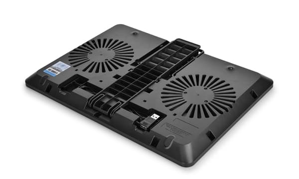 DeepCool U PAL kylningsdynor för bärbara datorer 39,6 cm (15.6") 1000 RPM Svart