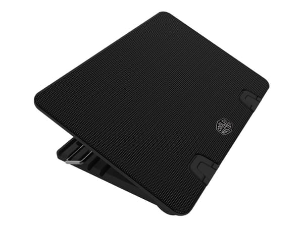 Cooler Master Notepal ERGOSTAND IV - Vifte for bærbar PC - med 4-ports USB-hub - 140 mm - svart