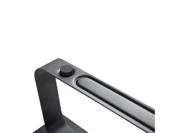LogiLink BP0065, Ställ till bärbara datorer, Svart, Stål, 20 kg, RoHS, 600 mm