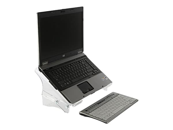 Bakker Elkhuizen Q-Note 350 - Notebookstativ - gjennomsiktig
