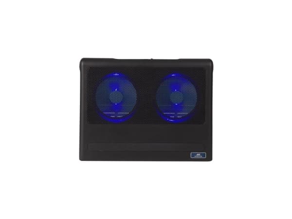 Rivacase 5557, 43,9 cm (17.3"), 2 styck, 11 cm, 1100 RPM, Svart, USB