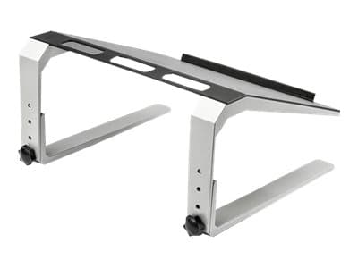 StarTech.com Justerbart stativ för bärbar dator - Kraftiga - 3 Höjdsinställningar - Ställ för bärbar dator - på bord - 17" - svart, silver