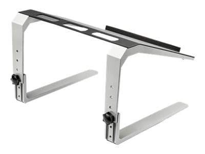 StarTech.com Justerbart stativ för bärbar dator - Kraftiga - 3 Höjdsinställningar - Ställ för bärbar dator - på bord - 17" - svart, silver