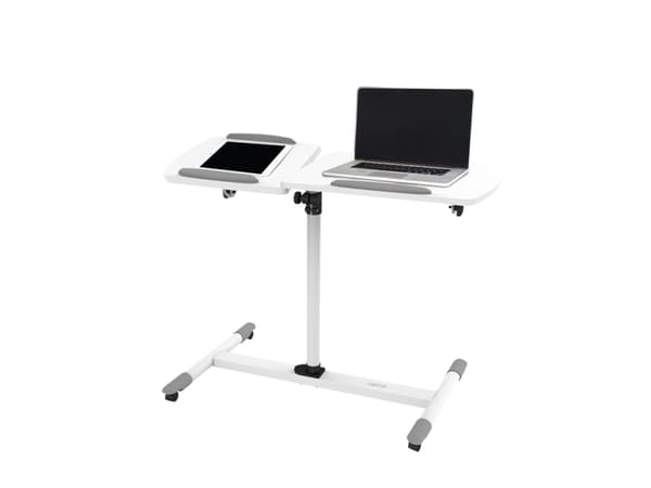 LogiLink BP0067A, Multimediavaunu, Valkoinen, Terästä, 10 kg, 0 - 35°, 2 hyllyä