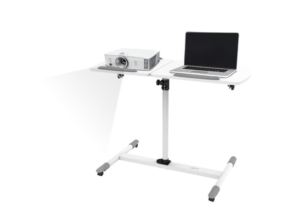 LogiLink BP0067A, Multimediavaunu, Valkoinen, Terästä, 10 kg, 0 - 35°, 2 hyllyä