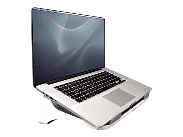 Fellowes I-Spire Series Laptop Lift - Ställ för bärbar dator - 17" - vit